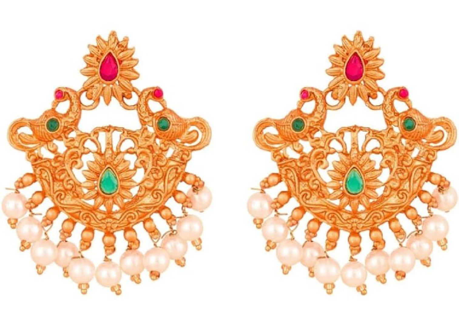 Premium Artificial Traditional Jewelry Collection: Ethnic Necklace & Earring Sets Image 4