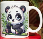 Cute Panda Mug Adorable Ceramic Coffee Mug With Panda Design Perfect Gift For Panda Lovers Fun And Charming Tea Cup For Friends Girls Image 2