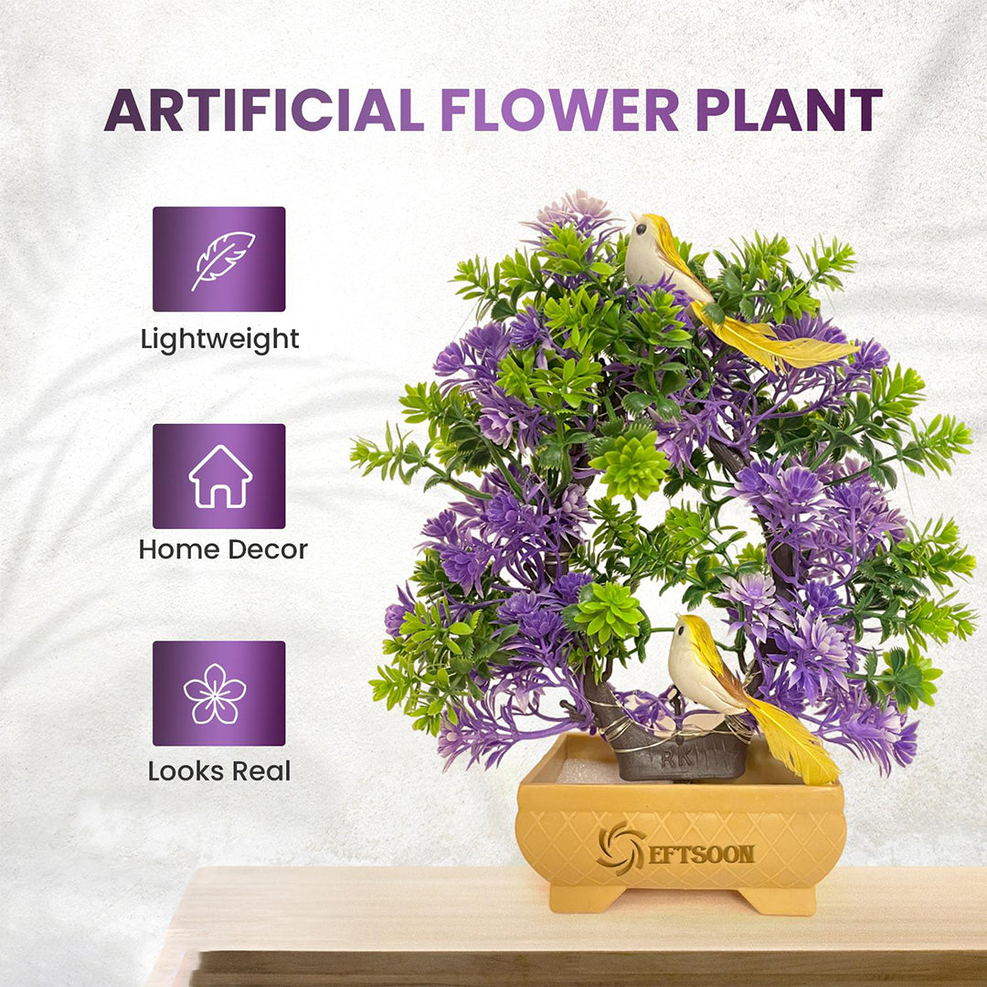 Artificial Bonsai Tree With Light Sparrow Living Room Dining Table Decor Homeoffice Party Decor Speacial Ocassion Indoor Decor Image 3
