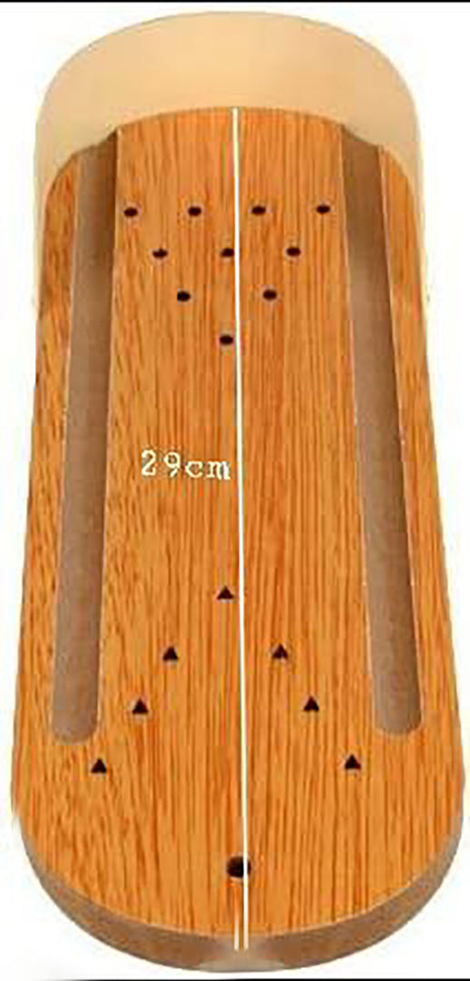 Mini Entertainment Desktop Bowling Game Set 10 Wooden Bowling Pins 1 Metal Bowling Ball 1 Wooden Bowling Ramp Image 4