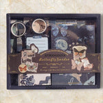 Scrapbook Kit 232 Pcs Junk Journal Kit With Journaling Supplies Scrapbook Paper A6 Grid Notebook Washi Stickers Washi Tape Scrapbook Kit Craft Diy Gift Set Butterfly Image 1