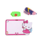 2 Pc Random Cartoon Magnetic Diamond Stone Painting Erasable Graffiti Drawing Board Childrens Early Education Writing Graffiti Board Students Message Writing Board Fridge Magnet Notice Board Image 4
