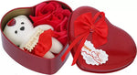 Valentine Gift Artificial Flower Soft Toy Showpiece Greeting Card Image 3