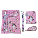 6 In 1 Pen With A5 Diary Whitener Tape Complete Birthday Return Gift Set For Boys Girls Kids With Pencil Pouch Case Diary Notepad Image 2
